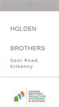 Mobile Screenshot of holdenbrothers.ie